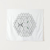 Heiliger Löwe, B051/BW. Wandteppich (Vorderseite (Horizontal))