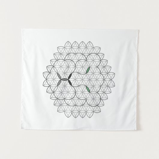 Heiliger Löwe, B051/BW. Wandteppich (Vorderseite (Horizontal))