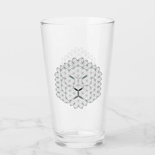 Heiliger Löwe, B06BW. Glas (Rückseite)