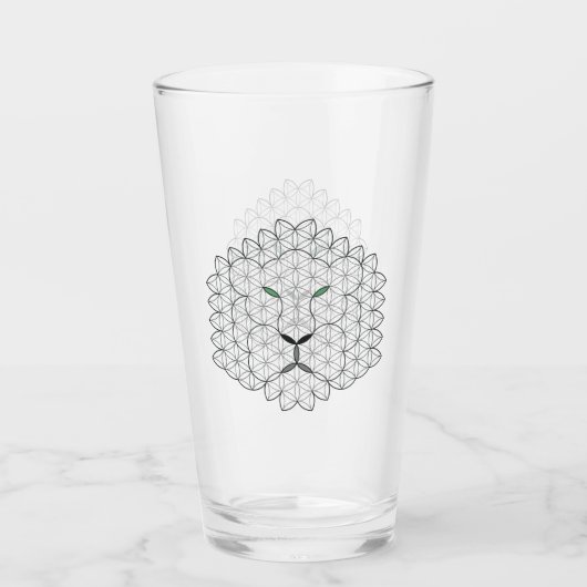 Heiliger Löwe, B06BW. Glas (Vorderseite)