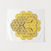 Heiliger Löwe - Löwe des Lebens SMLB. Wandteppich (Vorderseite (Horizontal))