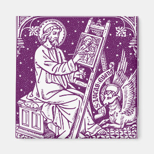 Heiliger Lukas, Apostel und Evangelist Kunst Magnet