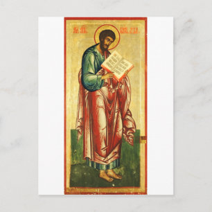 Heiliger Lukas der Evangelist und Märtyrer Postkarte