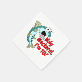 Heiliger Mackerel I'm 70. Party Napkins Serviette (Ecke)