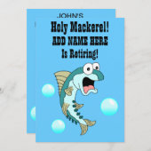 Heiliger Makerel, jemand redet Einladung (Vorne/Hinten)