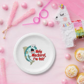 Heiliger Makrele ich bin 40 Funny Fishing Pappteller (Party)