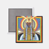 Heiliger Mann Magnet (Vorderseite/Rückseite)