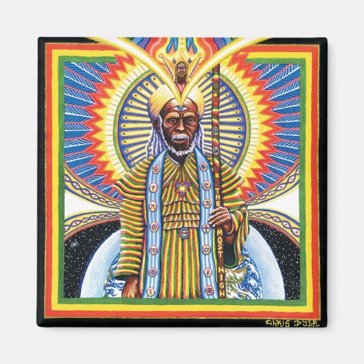 Heiliger Mann Magnet (Vorne)