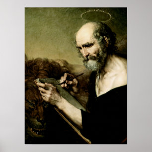 Heiliger Markus der Evangelist Poster