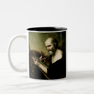 Heiliger Markus der Evangelist Premium Venetian Ma Zweifarbige Tasse