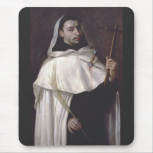 Heiliger Märtyrer Angelus von Jerusalem Mousepad