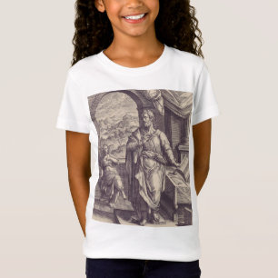 Heiliger Matthäus Gravur Göttliche Inspiration T-Shirt