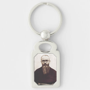Heiliger Maximilian Kolbe polnischer katholischer Schlüsselanhänger