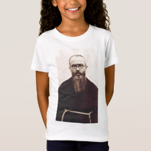 Heiliger Maximilian Kolbe polnischer katholischer T-Shirt