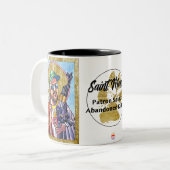 Heiliger Mersh Becher Zweifarbige Tasse (Vorderseite Links)