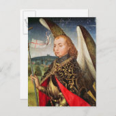 Heiliger Michael der Erzengel, 1460-66 Postkarte (Vorne/Hinten)