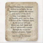 Heiliger Michael der Erzengel Mousepad (Vorne)