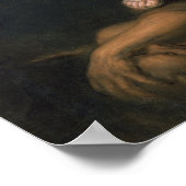 Heiliger Michael verbannt den Teufel in den Abgrun Poster (Ecke)