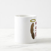 Heiliger Mist, ich bin 70! Kaffeetasse (Mittel)