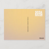 Heiliger Mist! [lustige Postkarte] Postkarte (Rückseite)