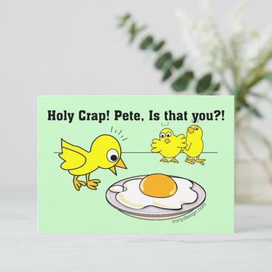 Heiliger Mist! Pete, bist du das? (Stehend Vorderseite)