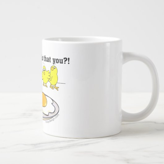 Heiliger Mist! Pete, bist du das? Jumbo-Tasse (Rechts)