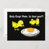 Heiliger Mist! Pete, bist du das? Postkarte (Vorne/Hinten)