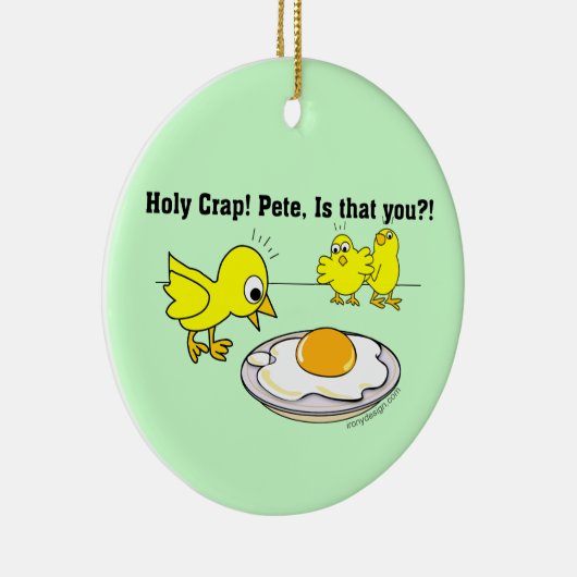 Heiliger Mist! Peter, ist dass Sie? Keramikornament (Rechts)