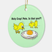 Heiliger Mist! Peter, ist dass Sie? Keramikornament (Links)