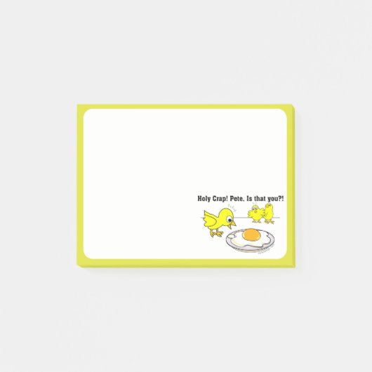 Heiliger Mist! Peter, ist dass Sie? Post-it Klebezettel (Vorderseite)