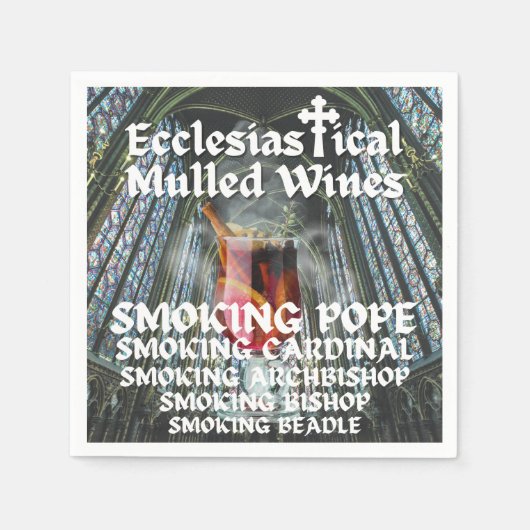 Heiliger Moly, Ecclesiastical Mulled Wines Serviette (Vorderseite)