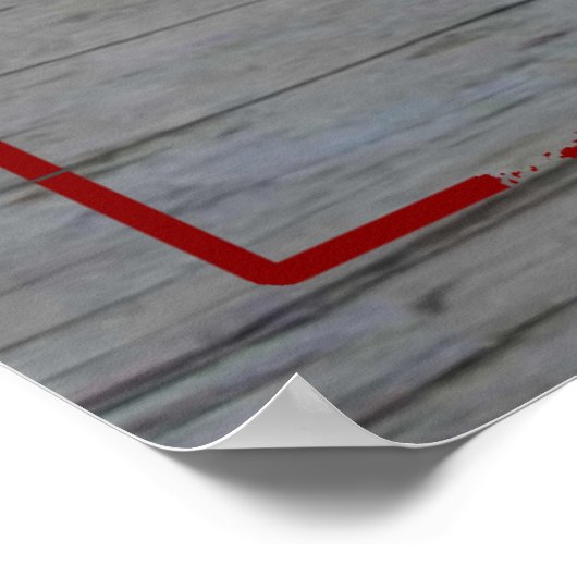 Heiliger Moses Saloon Poster (Ecke)