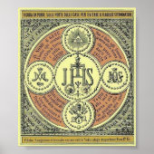 Heiliger Name Emblem Poster (Vorne)