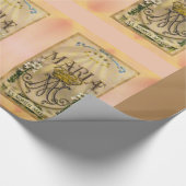 Heiliger Name von Mary-Packpapier Geschenkpapier (Ecke)