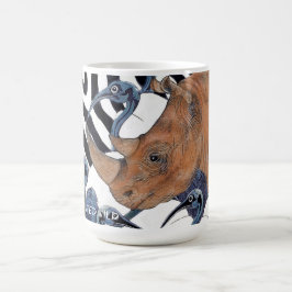 Heiliger Nashorn Kaffeetasse