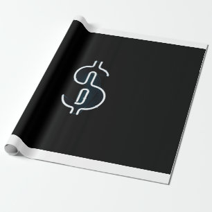 Heiliger NeonDollar Geschenkpapier