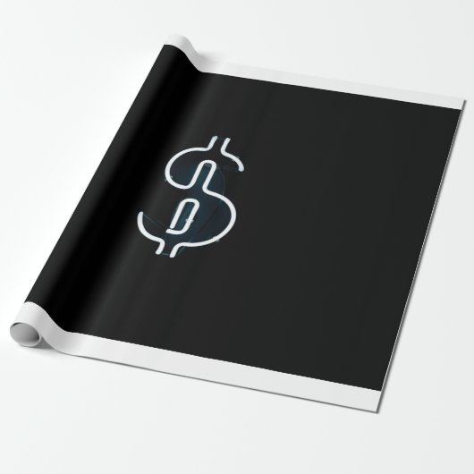Heiliger NeonDollar Geschenkpapier (Ungerollt)