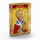 Heiliger Nikolaus Fotoblock (Links)