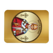 Heiliger Nikolaus Magnet (Horizontal)