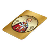 Heiliger Nikolaus Magnet (Linke Seite)