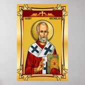 Heiliger Nikolaus Poster (Vorne)