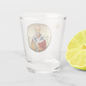 Heiliger Nikolaus Schlüsselanhänger 4 Schnapsglas (Rückseite)