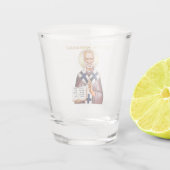 Heiliger Nikolaus Schlüsselanhänger 6 Schnapsglas (Rückseite)