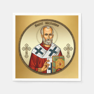 Heiliger Nikolaus Serviette