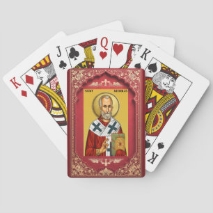 Heiliger Nikolaus Spielkarten