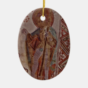 Heiliger Olaf von Norwegen Keramikornament