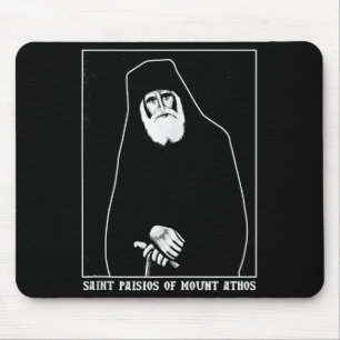 Heiliger Paisios vom Berg Athos Griechisch-Orthodo Mousepad
