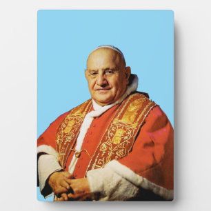 Heiliger Papst Johannes XXIII. Oberhaupt der katho Fotoplatte