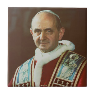 Heiliger Papst Paul VI. Bischof von Rom Fliese
