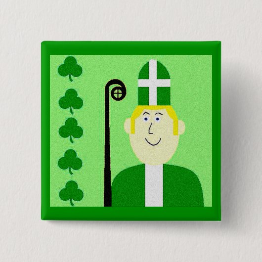 Heiliger Patrick Button (Vorderseite)